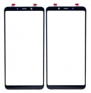 Replacement Front Glass For Nokia 3 1 Plus Black By - Maxbhi Com