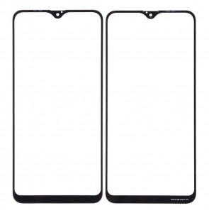 Replacement Front Glass For Samsung Galaxy A10 Black By - Maxbhi Com