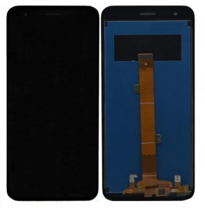 Lcd With Touch Screen For Itel A27 Black By - Maxbhi Com