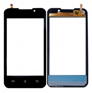 Touch Screen Digitizer For Spice Mi437 Stellar Nhance 2 White By - Maxbhi Com