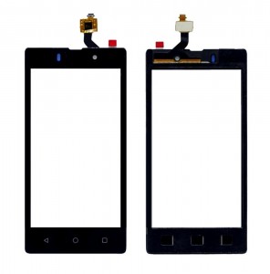 Touch Screen Digitizer For Lyf Flame 8 Black By - Maxbhi Com