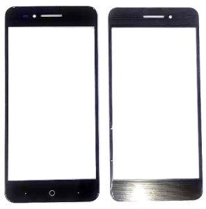 Replacement Front Glass For Zte Blade A610 Black By - Maxbhi Com
