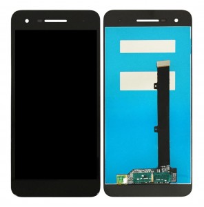 Lcd With Touch Screen For Vodafone Smart V8 Black By - Maxbhi Com