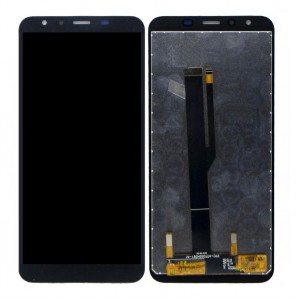 Lcd With Touch Screen For Ivoomi I2 Lite Black By - Maxbhi Com