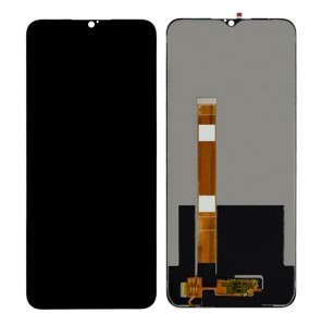 Lcd With Touch Screen For Realme 5s Black By - Maxbhi Com