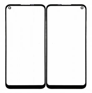 Replacement Front Glass For Samsung Galaxy A11 Black By - Maxbhi Com