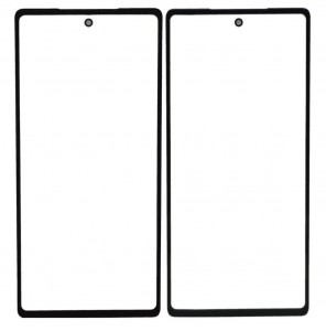 Replacement Front Glass For Google Pixel 6a Black By - Maxbhi Com