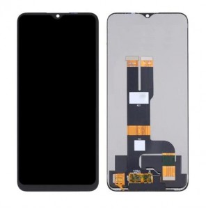 Lcd With Touch Screen For Vivo Y02a Black By - Maxbhi Com