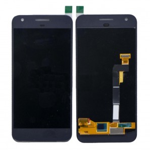 Lcd With Touch Screen For Google Pixel 128gb Black By - Maxbhi Com