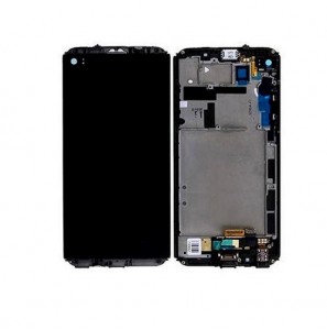 Lcd With Touch Screen For Lg Q8 Black By - Maxbhi Com