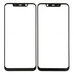 Replacement Front Glass For Nokia 8 1 Black By - Maxbhi Com