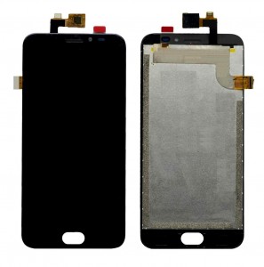 Lcd With Touch Screen For Voto V12 Black By - Maxbhi Com