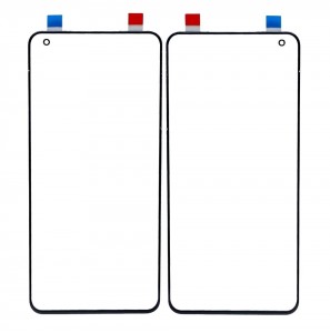 Replacement Front Glass For Vivo X50 Black By - Maxbhi Com