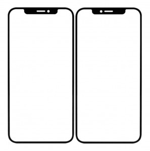 Replacement Front Glass For Apple Iphone 12 Black By - Maxbhi Com