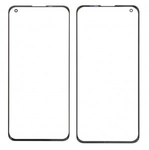 Replacement Front Glass For Oneplus 9 Pro Black By - Maxbhi Com