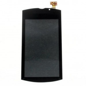 LCD with Touch Screen for Sony Ericsson Vivaz pro - Black