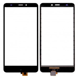 Touch Screen Digitizer For Micromax Canvas Mega 4g Q417 Black By - Maxbhi Com