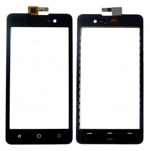 Touch Screen Digitizer For Micromax Canvas Spark 2 Q334 Black By - Maxbhi Com