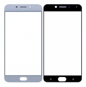 Replacement Front Glass For Oppo R9 White By - Maxbhi Com