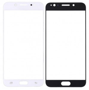 Replacement Front Glass For Samsung Galaxy C7 2017 Gold By - Maxbhi Com