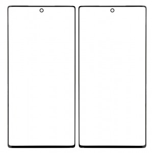 Replacement Front Glass For Samsung Galaxy Note 10 Black By - Maxbhi Com