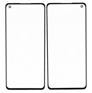 Replacement Front Glass For Oppo Reno 4 Pro Black By - Maxbhi Com