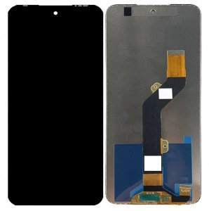 LCD with Touch Screen for Itel P40 Plus Black