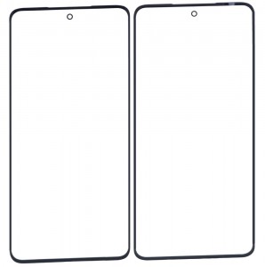 Replacement Front Glass For Motorola Edge 40 Neo Black By - Maxbhi Com