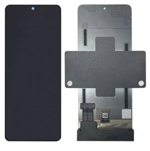 Lcd With Touch Screen For Tecno Phantom V Flip Black By - Maxbhi Com
