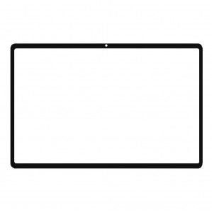 Replacement Front Glass for Realme Pad 2 Lite - Black by Maxbhi.com