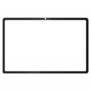 Replacement Front Glass For Lenovo Idea Tab Pro Grey By - Maxbhi Com