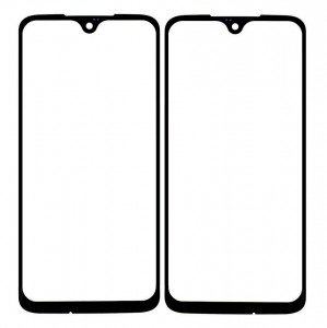 Replacement Front Glass For Motorola Moto G7 Plus Black By - Maxbhi Com