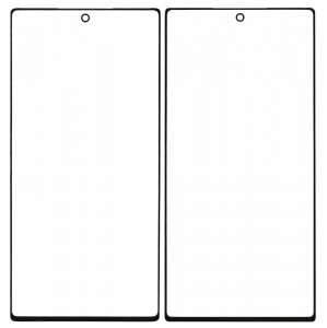 Replacement Front Glass For Samsung Galaxy Note 10 Plus Black By - Maxbhi Com