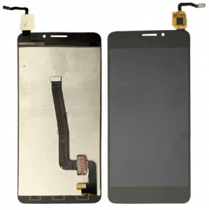 Lcd With Touch Screen For Alcatel Idol X Black By - Maxbhi Com