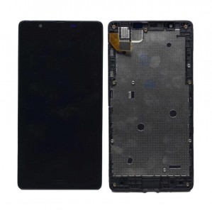 LCD with Touch Screen for Microsoft Lumia 540 Dual SIM Black