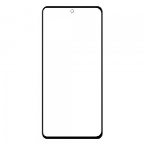 Replacement Front Glass For Vivo Y200e 5g Black By - Maxbhi Com