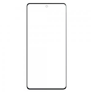Replacement Front Glass For Xiaomi Poco X6 Neo 5g Black By - Maxbhi Com