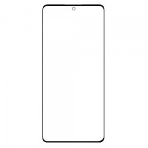 Replacement Front Glass For Xiaomi Poco F6 Black By - Maxbhi Com