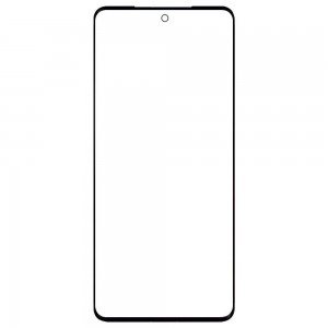 Replacement Front Glass For Motorola Edge 50 Ultra Black By - Maxbhi Com