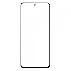 Replacement Front Glass For Vivo Y58 5g Black By - Maxbhi Com