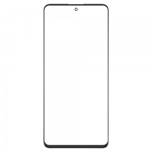 Replacement Front Glass For Xiaomi Redmi K70e Black By - Maxbhi Com