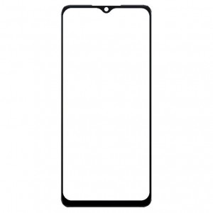 Replacement Front Glass For Oppo A2x 5g Black By - Maxbhi Com