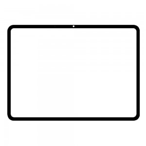 Replacement Front Glass For Oneplus Pad 2 Black By - Maxbhi Com