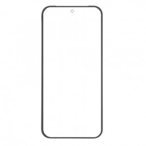 Replacement Front Glass For Google Pixel 9 Black By - Maxbhi Com
