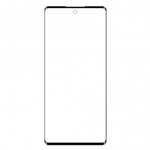 Replacement Front Glass For Infinix Zero 40 4g Black By - Maxbhi Com