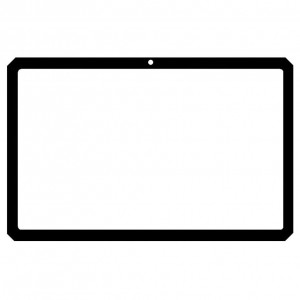 Replacement Front Glass For Doogee R20 Orange By - Maxbhi Com