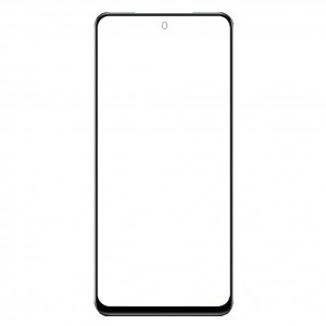 Replacement Front Glass For Xiaomi Poco M7 Pro 5g Black By - Maxbhi Com