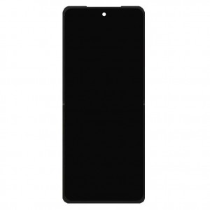 Lcd With Touch Screen For Tecno Phantom V Flip2 White By - Maxbhi Com