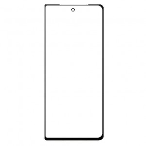 Replacement Front Glass For Tecno Phantom V Fold2 Black By - Maxbhi Com