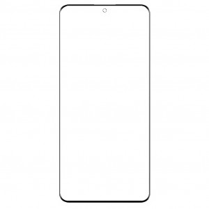 Replacement Front Glass For Xiaomi Poco X7 Black By - Maxbhi Com